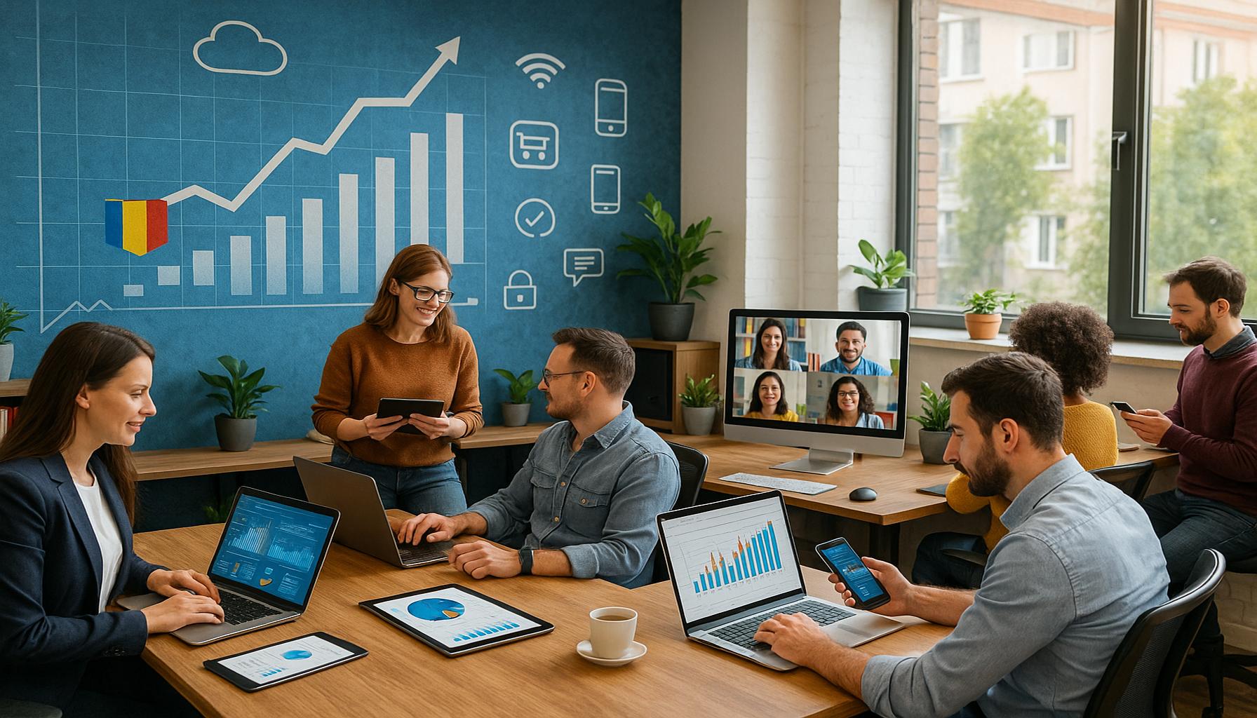 Impactul digitalizării asupra micilor și mijloacelor întreprinderi românești
